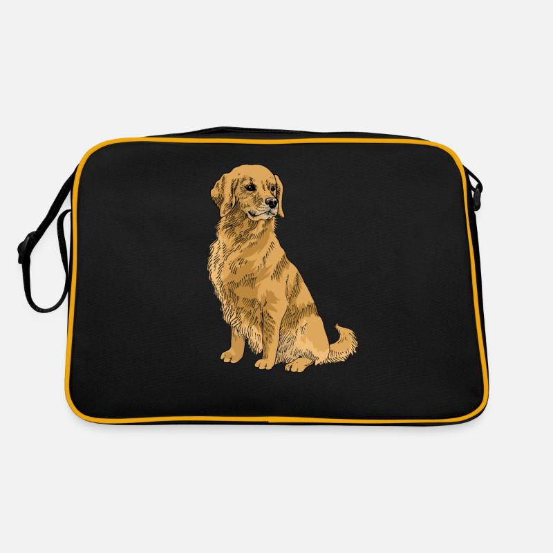 Golden retrievers Sac Retro
