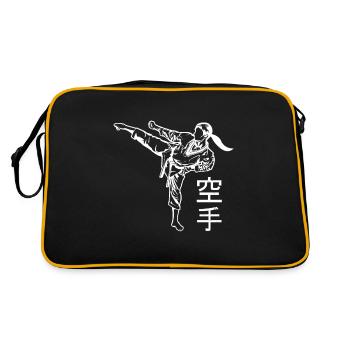 karate - Retro Bag - black/gold - Back