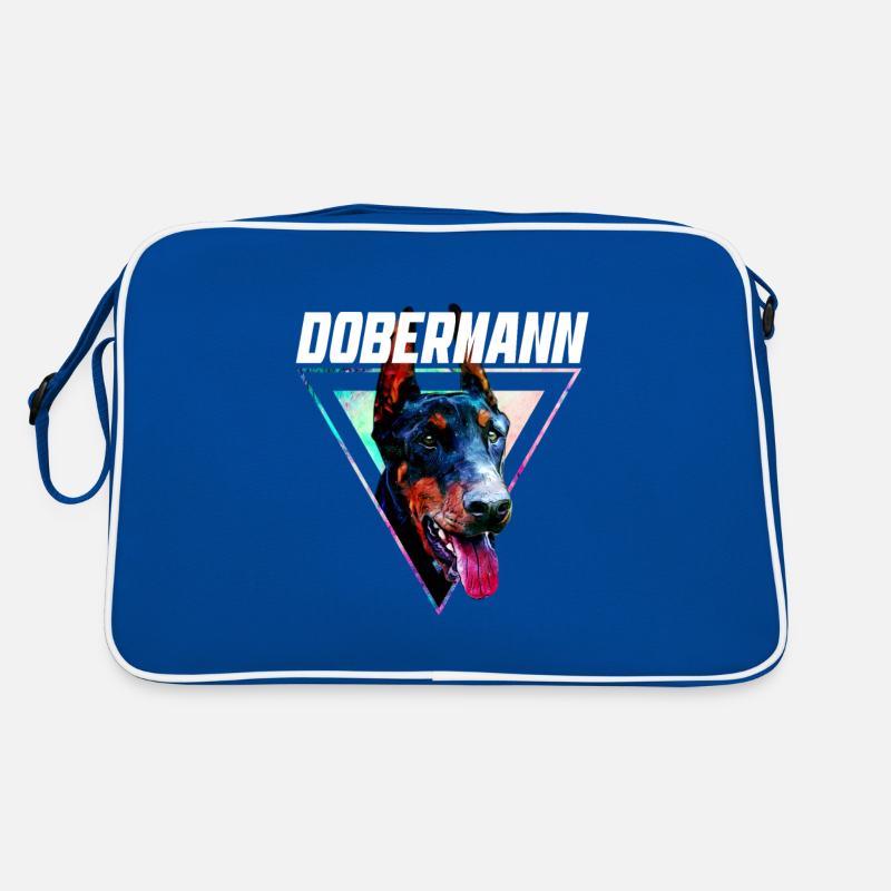Dobermann Retro Tasche