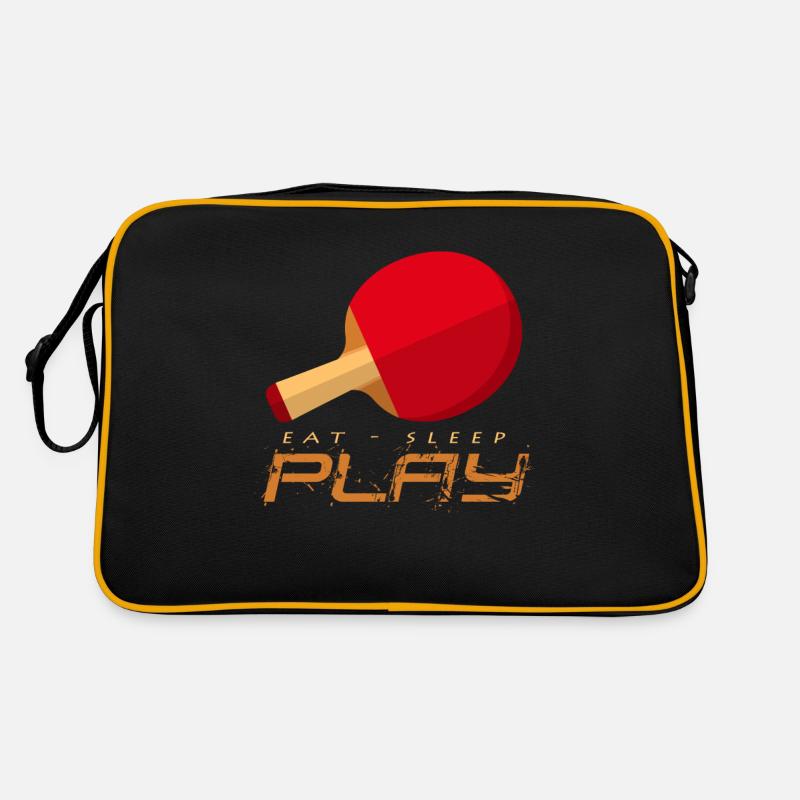 Tischtennis Retro Tasche
