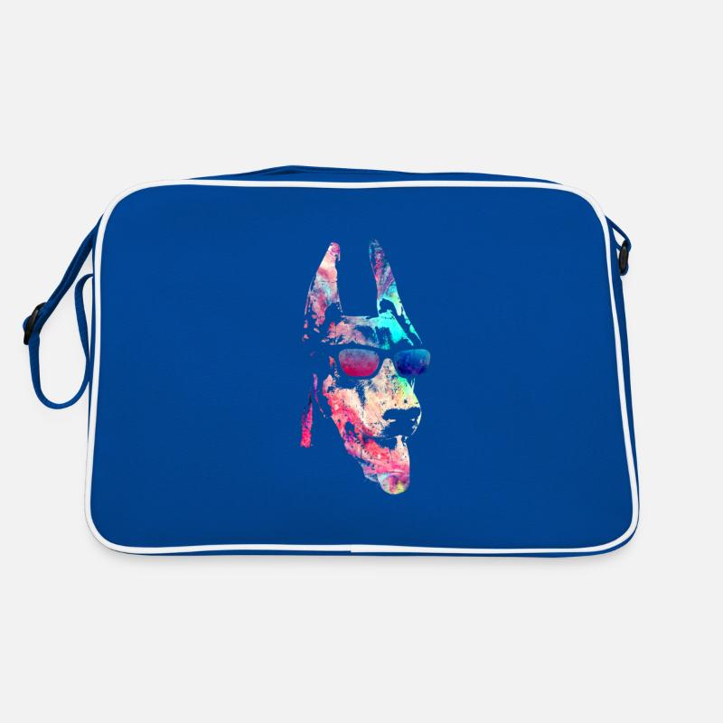 Dobermann Retro Tasche