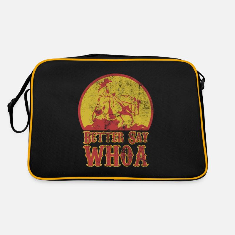 Western Riding Vintage Retro Riding Gift Retro Bag