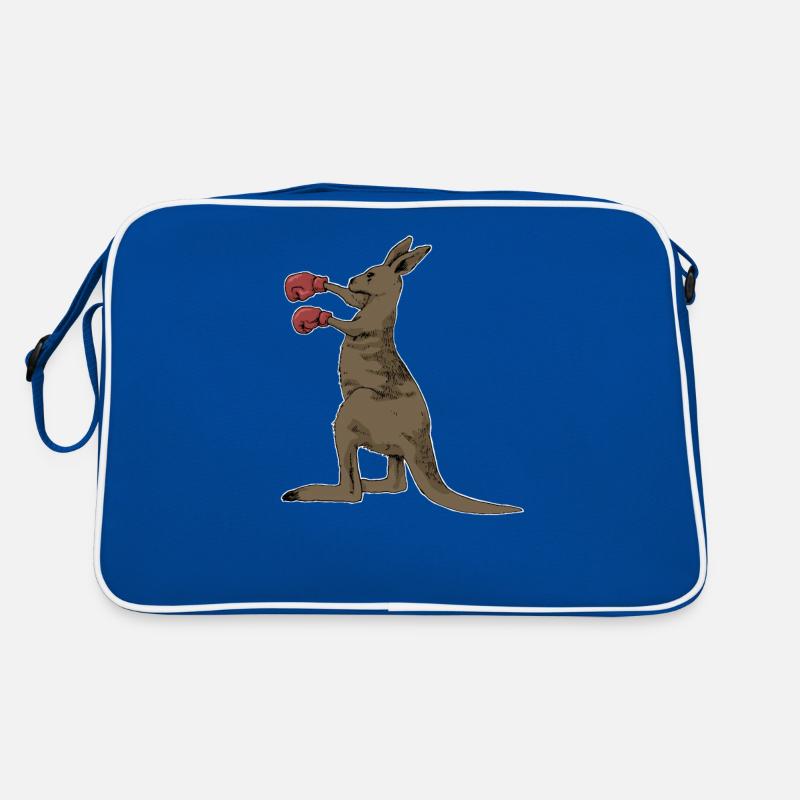 Känguru Boxen Retro Tasche