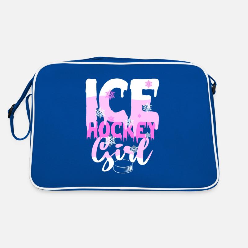 Fille de hockey sur glace Sac Retro