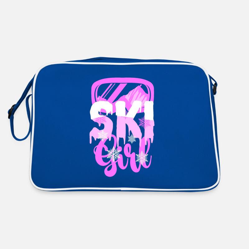Fille de ski Sac Retro