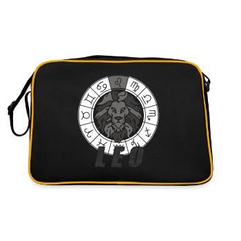 Zodiac Leo - Sac Retro - noir/or - Dos