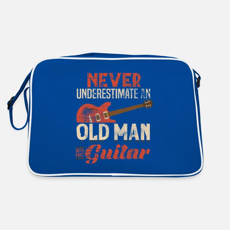 Guitare papa papy guitariste Sac Retro