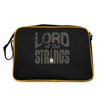 Guitar Lord of the strings - Retro Bag - black/gold - Back
