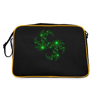 2 Julia Fraktale - Sac Retro - noir/or - Dos