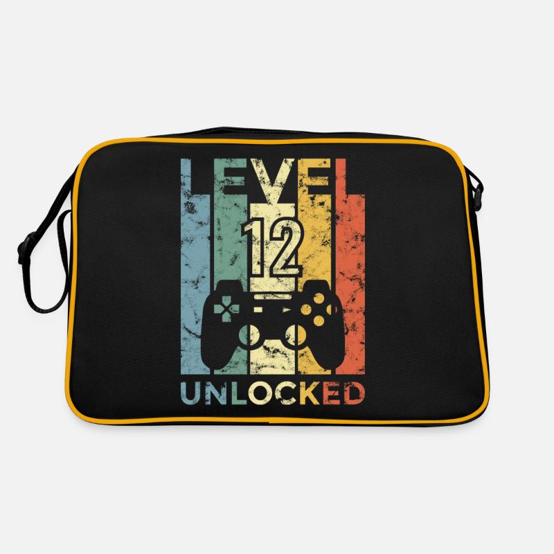 Cadeau débloqué 12e anniversaire niveau 12 Sac Retro