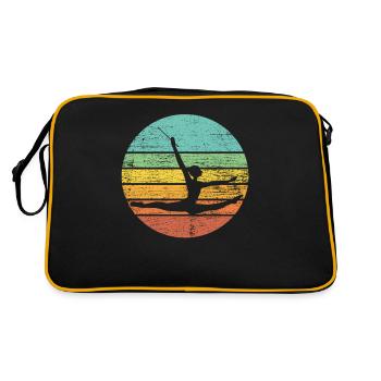 Gymnastics retro - Retro Bag - black/gold - Back