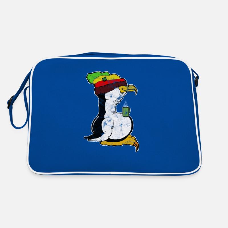 Tux Linux Penguin Coffee Break Computer Nerd Retro Retro Bag