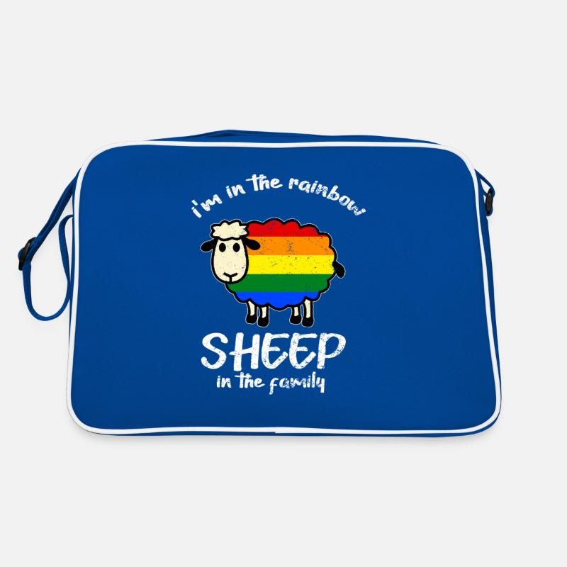 Gay Pride Geschenk Retro Tasche