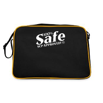 Classification sécurisée SCP Foundation Secure Contain - Sac Retro - noir/or - Dos