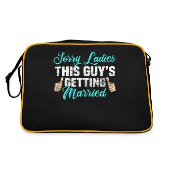 Engagement marriage - Retro Bag - black/gold - Back