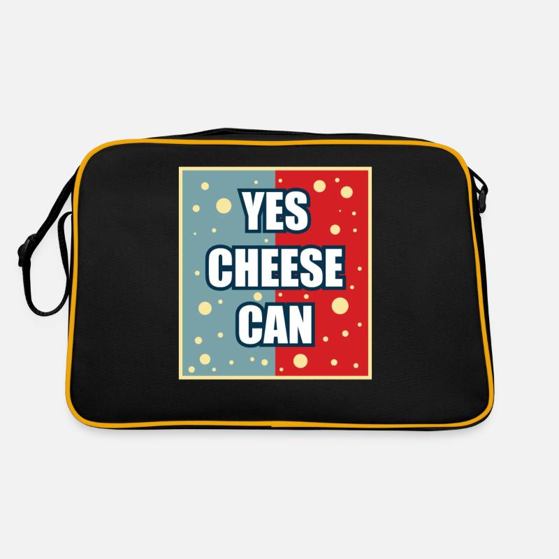 Oui fromage peut Sac Retro