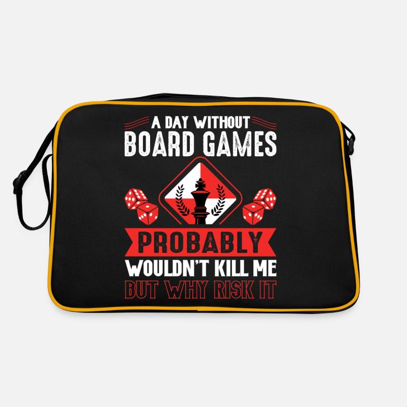 board Games - Retro Bag - black/gold