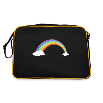rainbow - Retro Bag - black/gold - Back