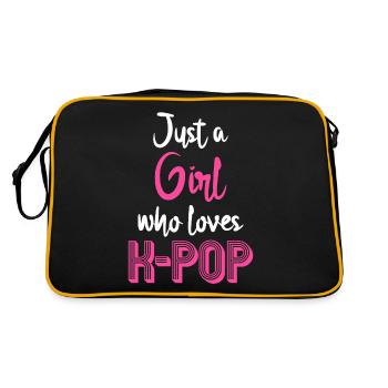 K-Pop - Retro Bag - black/gold - Back