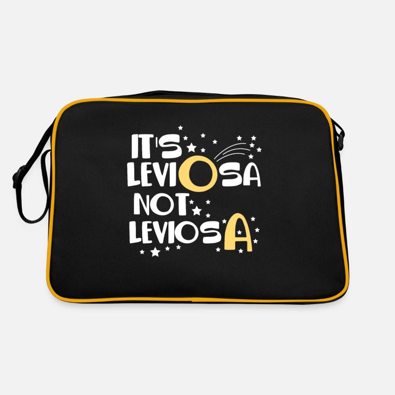 LeviOsa not leviosA spell mage Retro Bag