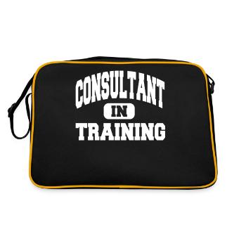 Consultant en formation - Sac Retro - noir/or - Dos