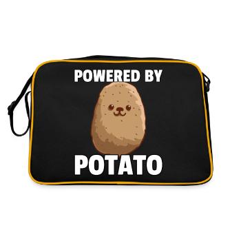 Potatoes Potato Potatoes Potatoes Erpfi Fries - Retro Bag - black/gold - Back