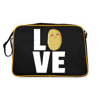 Potatoes Potato Potatoes Potatoes Erpfi Fries - Retro Bag - black/gold - Back