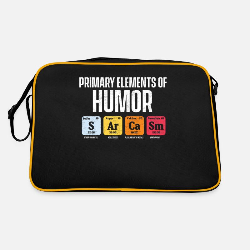 Sarcasm humor Retro Bag