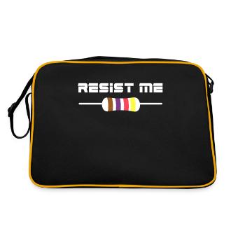 Résistance électronique - Sac Retro - noir/or - Dos