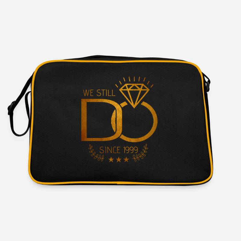 We Still Do Since 1999 20th Wedding Anniversary Retro Bag