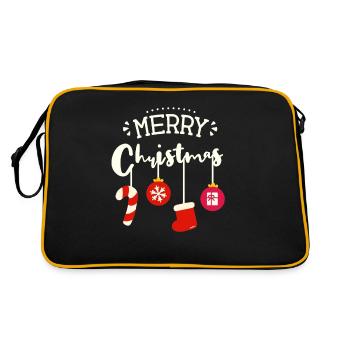 Joyeux Noël Joyeux Noël - Sac Retro - noir/or - Dos