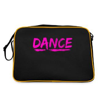 Dance - Retro Bag - black/gold - Back