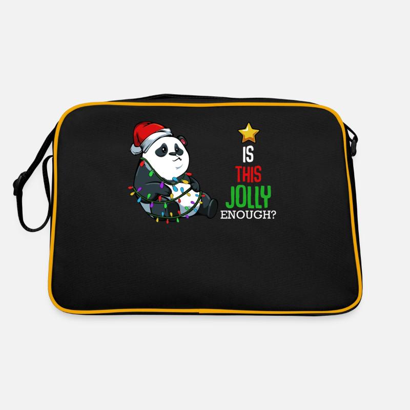 Panda Retro Tasche