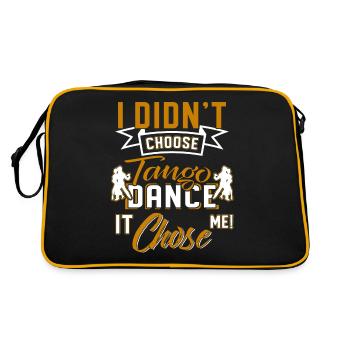 Tango - Retro Bag - black/gold - Back