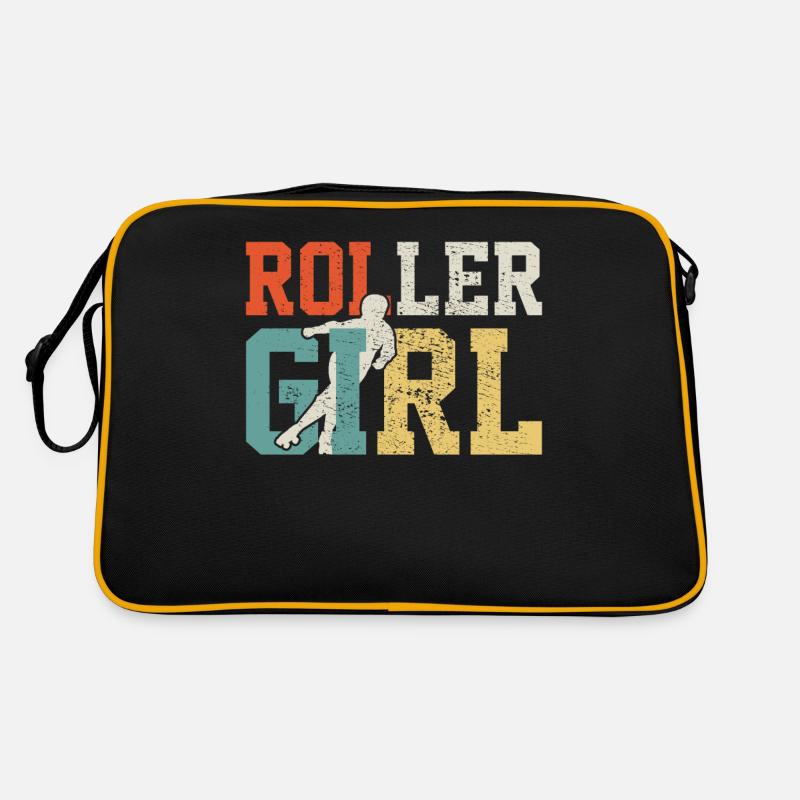 Fille de roller Sac Retro