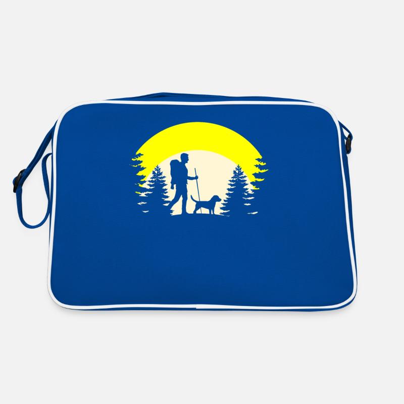 Hund Wandern Sac Retro
