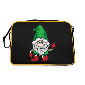 Sweet dwarf - Retro Bag - black/gold - Back