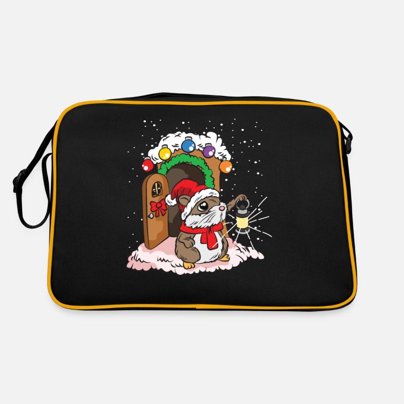 Maison de cochon d'Inde de hamster doux Sac Retro