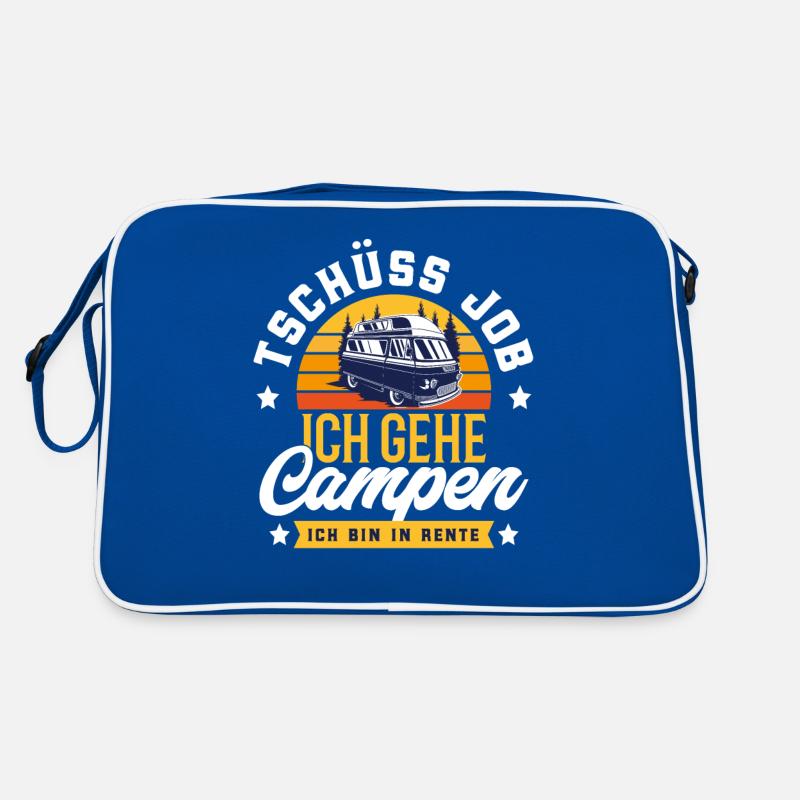Rente Camping Rentner & Camper Retro Tasche