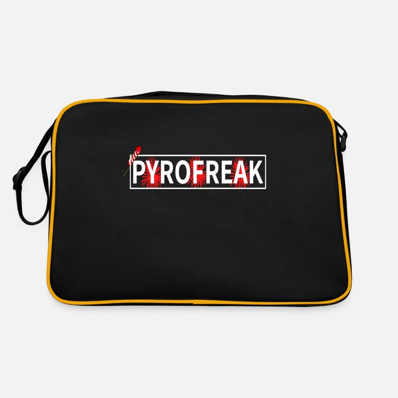 Fireworks Pyrotechnician Retro Bag