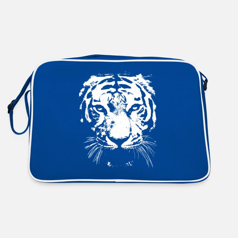 White Tiger Retro Bag