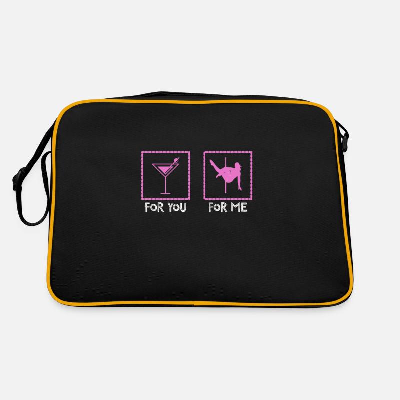 Pole Dance Witz Stangentanz Tänzerin Geschenk Retro Tasche