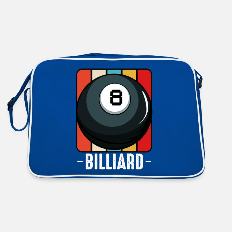 Cadeau de billard vintage style rétro pour 8 piscines Sac Retro
