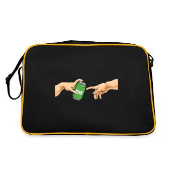 Canned beer drunk canned beer drink Michel Angelo - Retro Bag - black/gold - Back