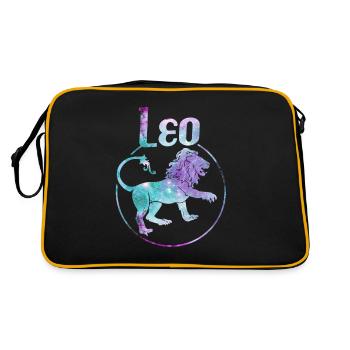 Zodiac Leo Leo - Sac Retro - noir/or - Dos