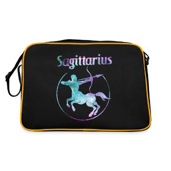 Zodiac Sagittarius Sagittarius - Sac Retro - noir/or - Dos