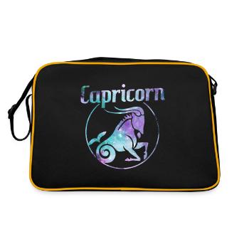 Zodiac Capricorne Capricorne - Sac Retro - noir/or - Dos