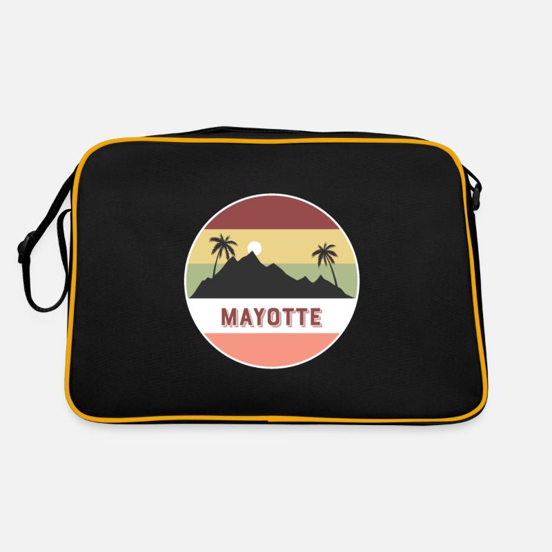 Mayotte pays et pays rétro Sac Retro