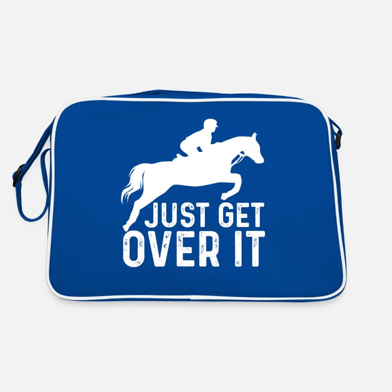 Pferde Hunter Jumper Pferd Retro Tasche