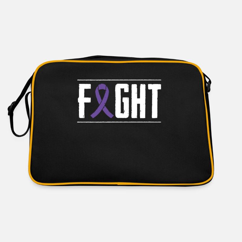 Bauchspeicheldrüsenkrebs Chemo Geschenk Retro Tasche